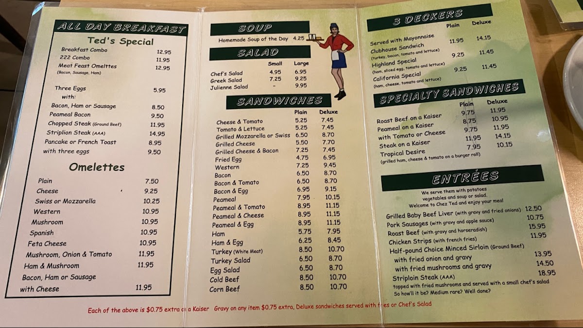 Menu Ted's Restaurant-6